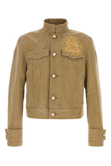BURBERRY Men's Denim Jacket - SS25 Collection