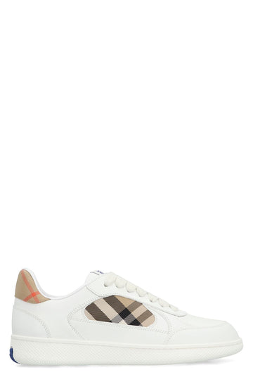 BURBERRY Leather Low-Top Sneakers