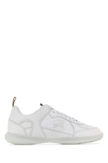 BURBERRY Men's Premium Leather Sneakers