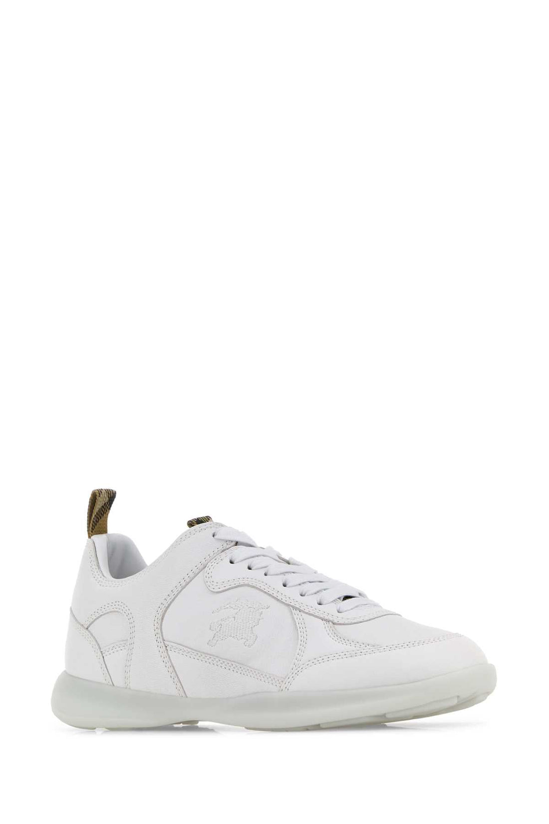 BURBERRY Men's Premium Leather Sneakers