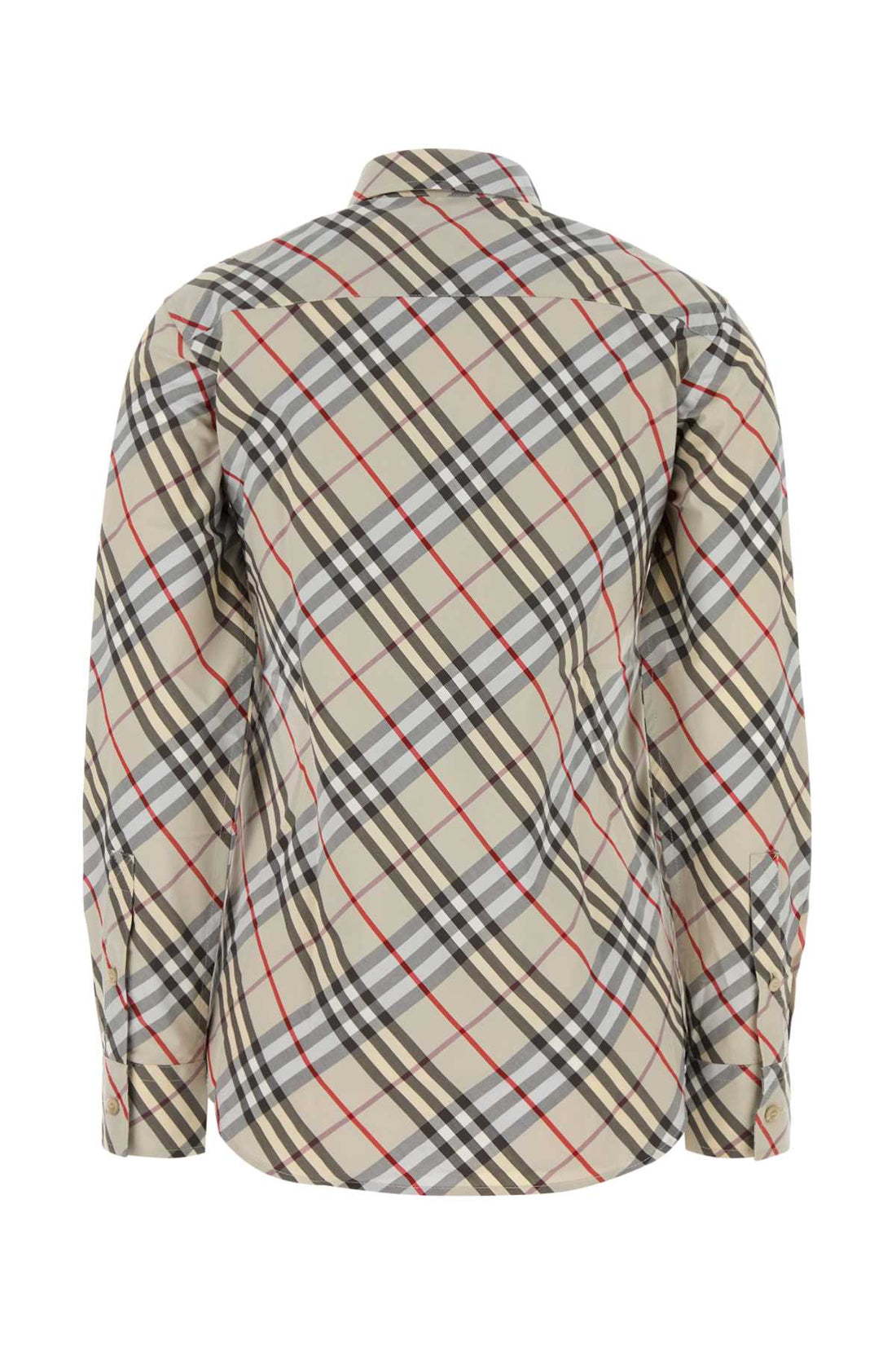 BURBERRY Embroidered Poplin Shirt for Women