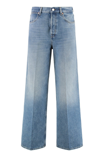 GUCCI Petite Fit Wide-Leg Jeans