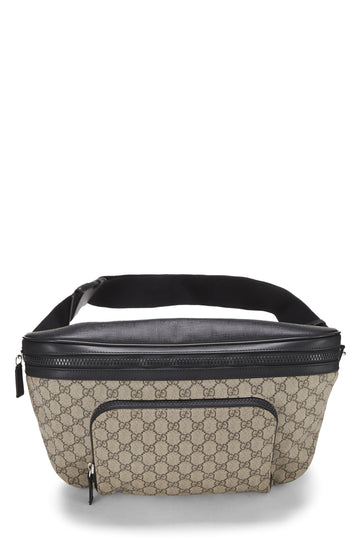 Gucci, Original CS Supreme Canvas Waist Pouch Large, Black