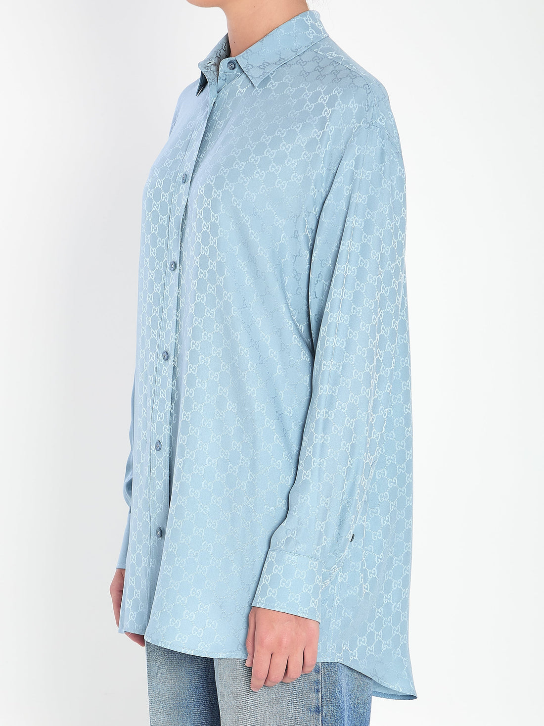 GUCCI Oversized Silk Shirt for Women