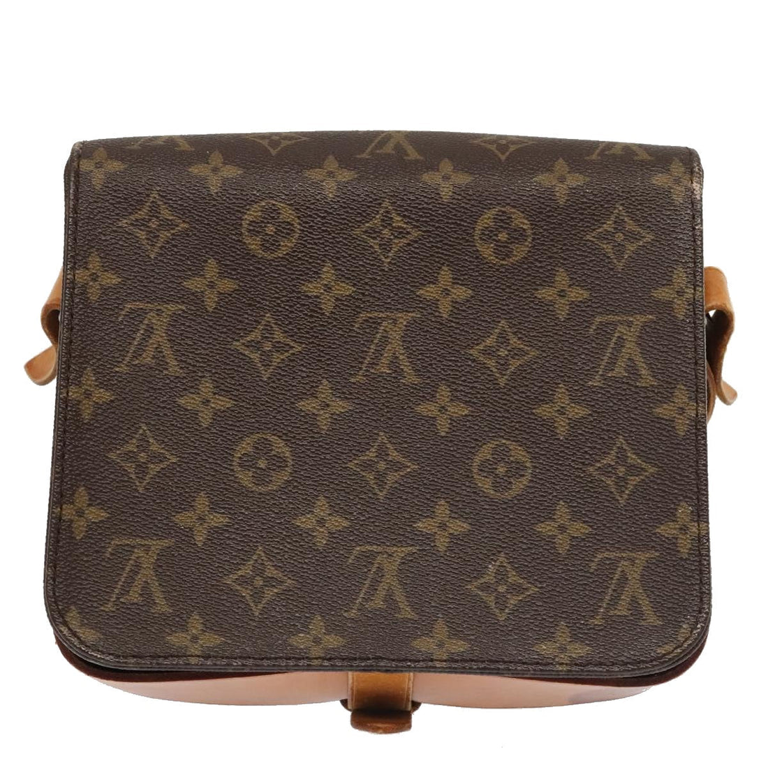 Louis Vuitton Cartouchière  Canvas Shoulder Bag