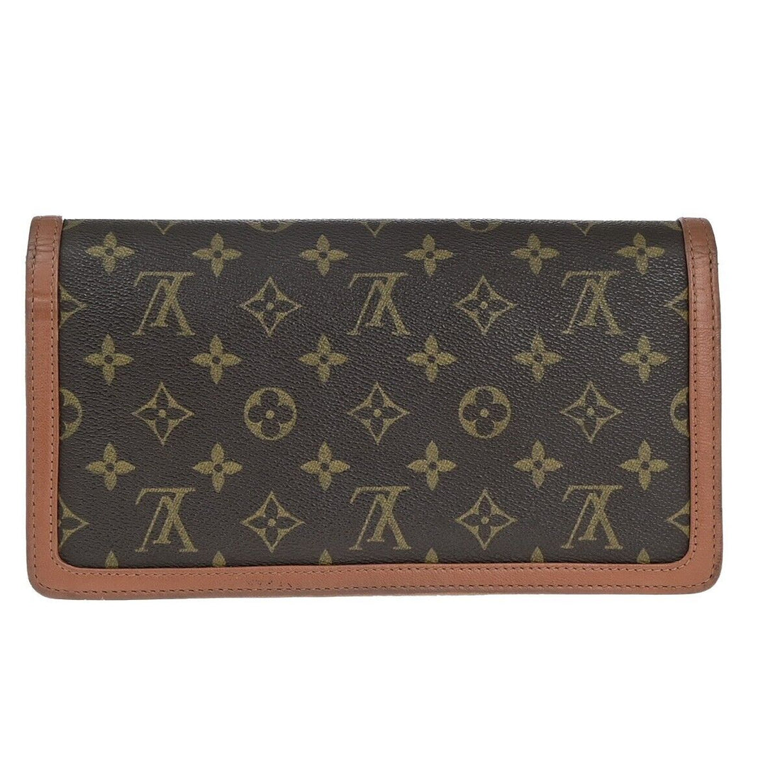 Louis Vuitton Pochette Dame  Canvas Clutch Bag