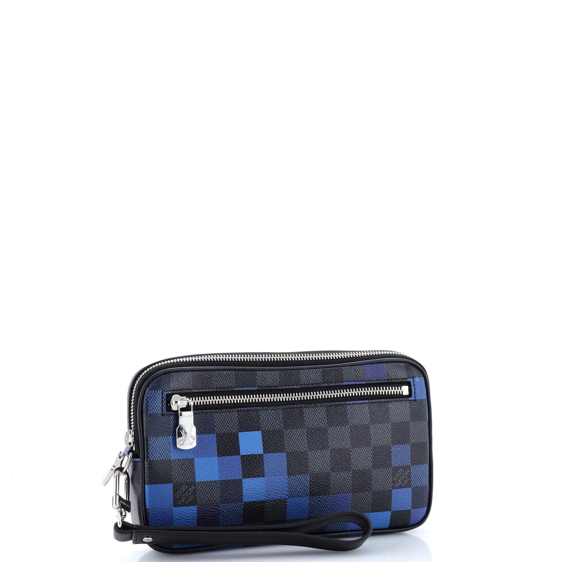 Alpha Clutch Limited Edition Damier Graphite Pixel