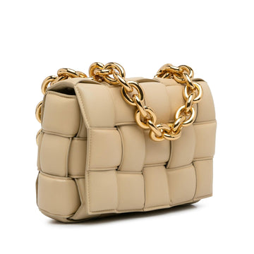 Bottega Veneta Intrecciato Lambskin Padded Chain Cassette (SHG-hg8jMi)