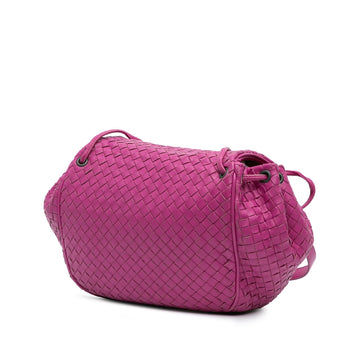 Bottega Veneta Nappa Intrecciato Flap Crossbody