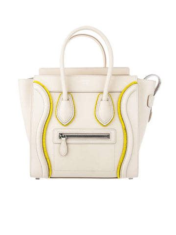 Micro LuCSage Handbag in Smooth Calfskin
