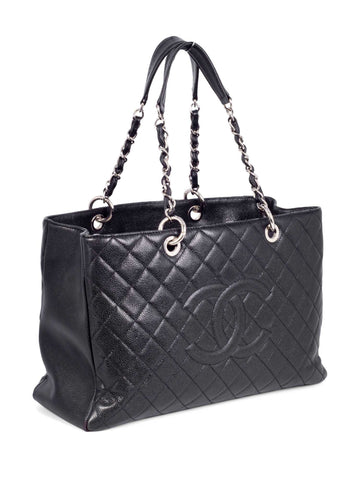 Chanel Caviar Quilted Grand Shopping XL Bag Black