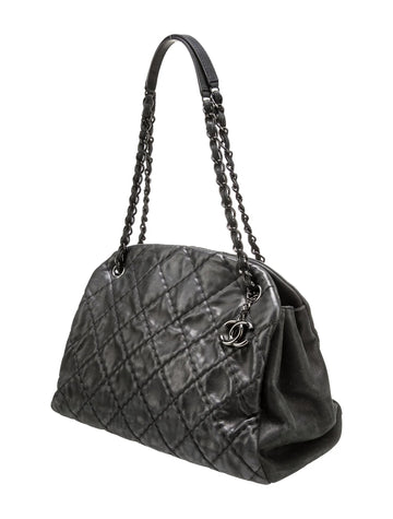 CHANEL IRIDESCENT CALFSKIN LEATHER LARGE JUST MADEMOISELLE BAG