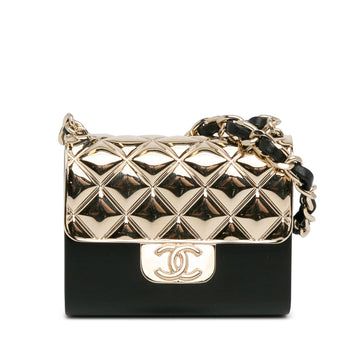 Chanel Metal And Resin Chain Flap Pendant Necklace (SHG-E4qmNQ)