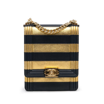 Chanel Paris-New York North South Boy Flap (SHG-gqUYjD)