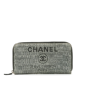 Chanel Tweed Deauville Continental Wallet (SHG-KXyV9k)