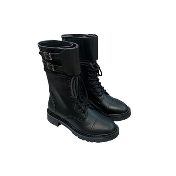 DD D TRAP ANKLE BOOT BLACK