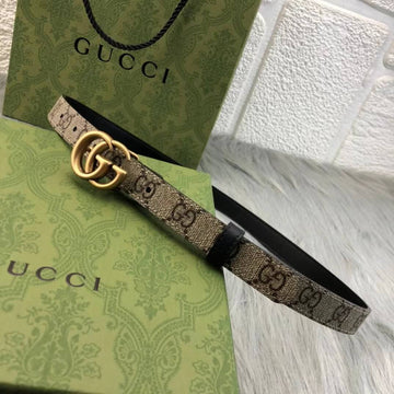 SS MARMONT REVERSIBLE THIN BELT for Women Golden buckle