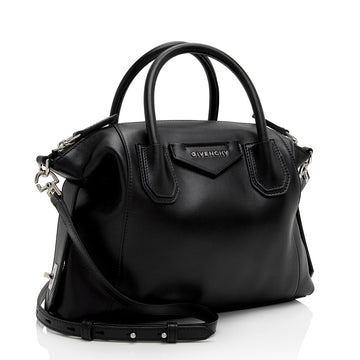 Givenchy Calfskin Soft Antigona Small Satchel (SHF-eM4ufa)