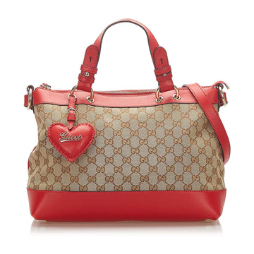 Gucci CS Canvas Tote Bag (SHG-17071)