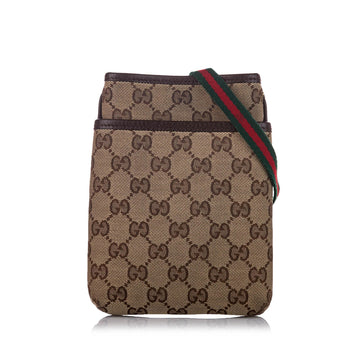 G*G CS Canvas Web Crossbody Bag (SHG-20789)