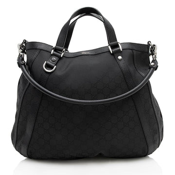 Gucci CS Nylon Abbey Convertible Tote