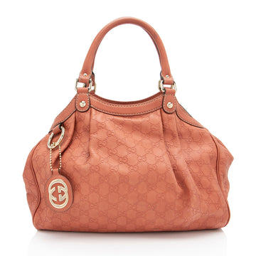Gucci Guccissima Leather Sukey Medium Tote (SHF-JYFslN)