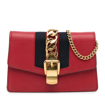 Gucci Super Mini Sylvie Chain Bag (SHG-inLcBQ)
