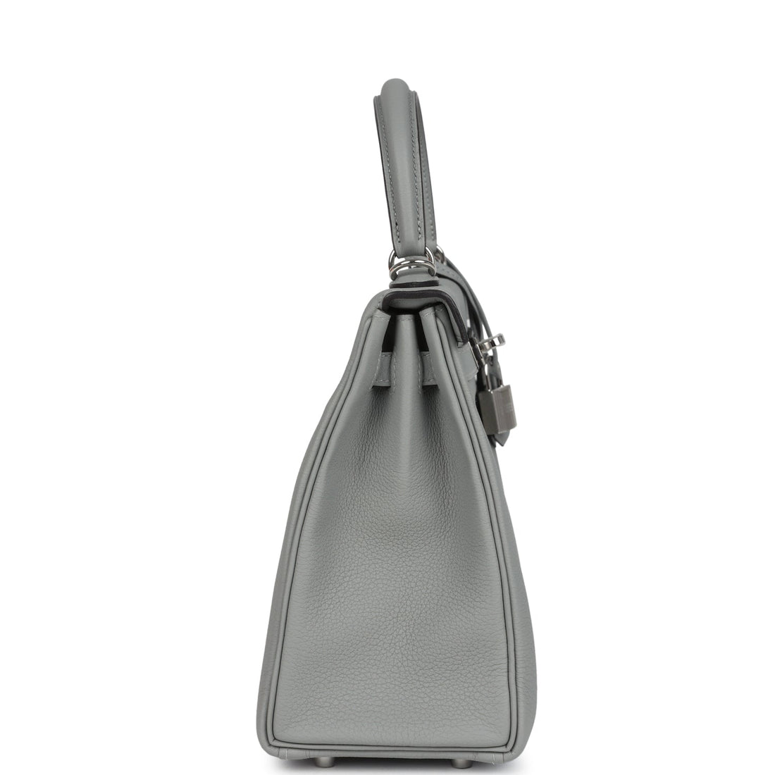 Hermes Kelly Retourne 28 Gris Mouette Togo Palladium Hardware
