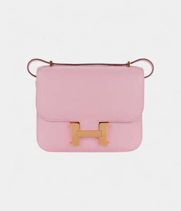 Hermès Constance 18 Mauve Sylvestre Epsom Gold Hardware