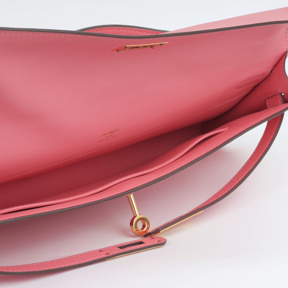 Kelly Cut Clutch - Rose Azalee