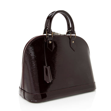Louis Vuitton Epi Electric Alma PM Satchel