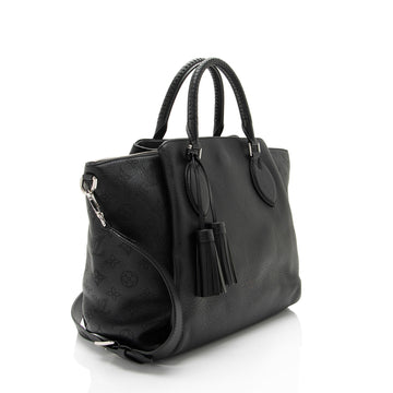 Louis Vuitton Mahina Leather Haumea Satchel
