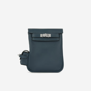Hermès - Kelly Jump Backpack - Bleu de Prusse Swift PHW - Brand New - 2024