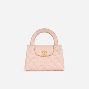 Chanel Small Kelly Re-Edition Light Pink Calfskin GHW