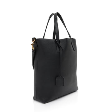 Saint Laurent Calfskin Toy Shopping Tote (SHF-KLo77l)