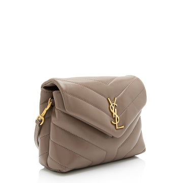 Saint Laurent Matelasse Calfskin Monogram LouLou Toy Crossbody Bag (SHF-vkCSCs)