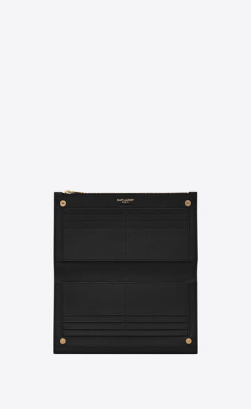 YSL GRAIN DE POUDRE UPTOWN ENVELOPE POUCH