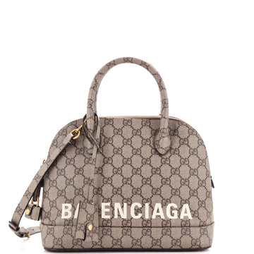 GUCCI x Balenciaga The Hacker ProjSSt Logo Ville Bag GG Coated Canvas Small