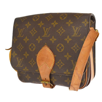 Louis Vuitton Cartouchière  Canvas Shoulder Bag