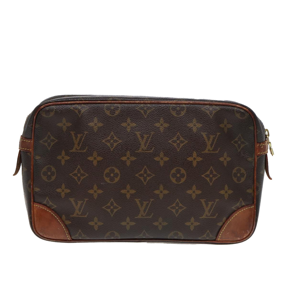 Louis Vuitton Compiegne 28  Canvas Clutch Bag