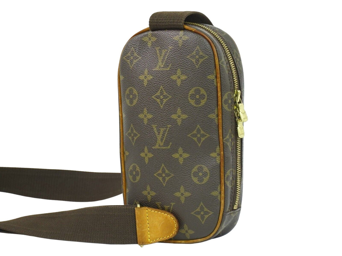 Louis Vuitton Pochette Gange  Canvas Clutch Bag
