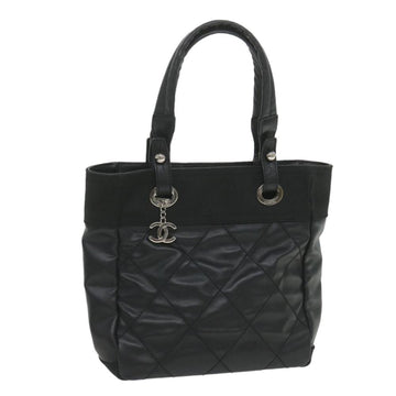 Black Canvas Chanel Paris Biarritz