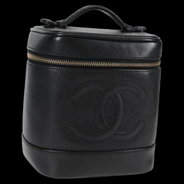 Black Leather Chanel Vanity