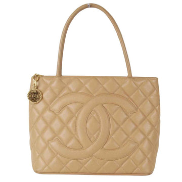 Brown Leather Chanel Medaillon