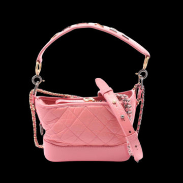 Pink Leather Chanel Handbag