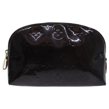 Louis Vuitton Cosmetic Pouch  Patent Leather Clutch Bag