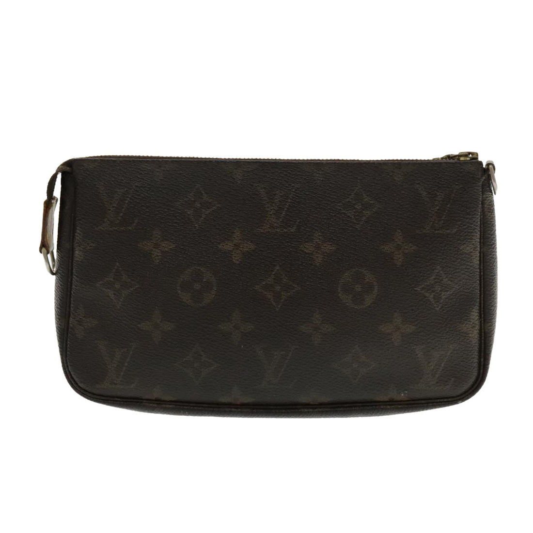 Louis Vuitton Pochette Accessoire  Canvas Clutch Bag