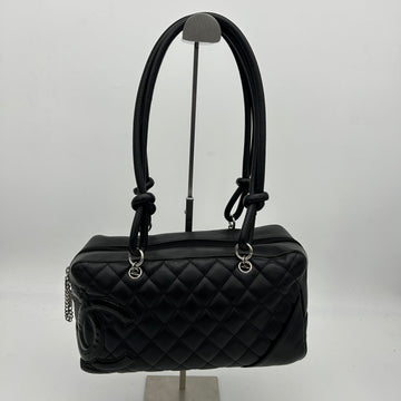 Chanel 2005-2006 Calfskin Cambon Ligne Bowling Handbag ch33115bf