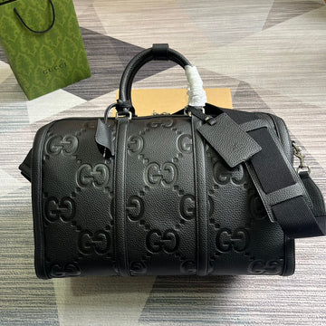 SS 725282 Travel bag Handbag 45cm black Canvas