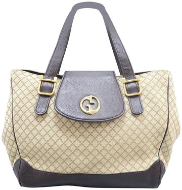 G*G 1973 Diamante Brown CS Supreme Canvas Tote